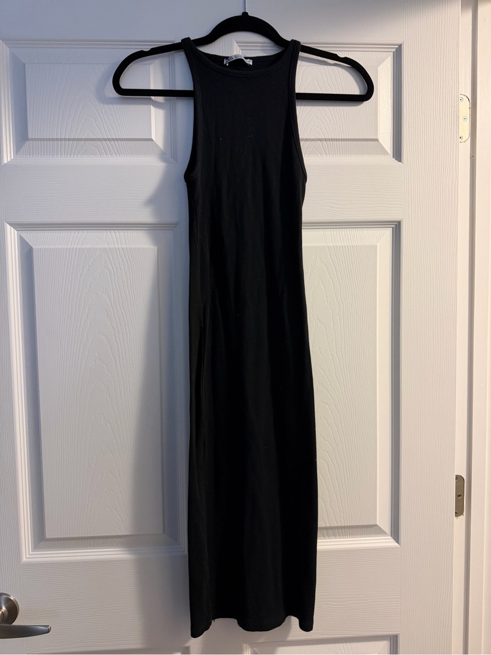 Zara Ribbed Maxi Dress
